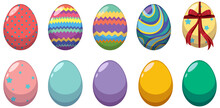 Different Design Of Easter Eggs