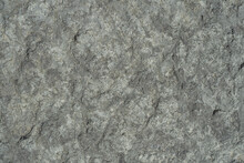 Raw Rough Dark Gray Limestone Close-up, Textured.