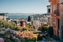 view of lombard street in san francisco