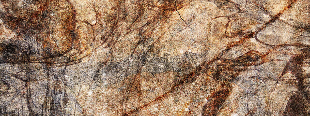 Abstract brown marble texture with natural pattern design.