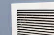 Dirty air vent in house. Household allergies, HVAC duct cleaning, maintenance and house cleaning concept.