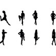 © Loveleen - Irish dancing Silhouette Vector