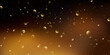 Shine abstract background with golden glitter and light. Vector illustration.