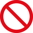 Stop Sign Vector Illustration.  Don't do it.  Graphic Resource.

