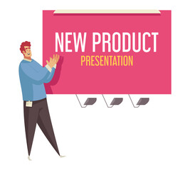 Poster - Product Presentation Illustration