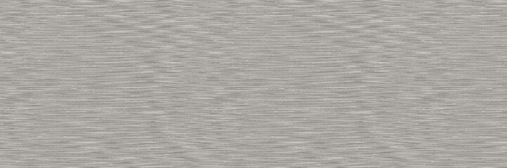 Natural French gray linen texture border background. Ecru flax fibre seamless edge pattern. Organic yarn close up woven fabric ribbon trim banner. Rustic farmhouse cloth canvas edging