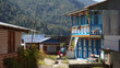 Shivalaya village on the Jiri to Lukla trek in the Himalaya mountains of Nepal.