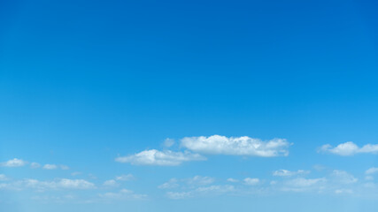 Wall Mural - white clouds are in the blue sky