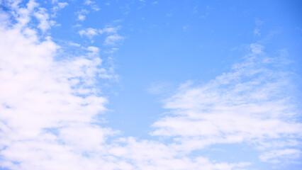 Wall Mural - blue sky with clouds