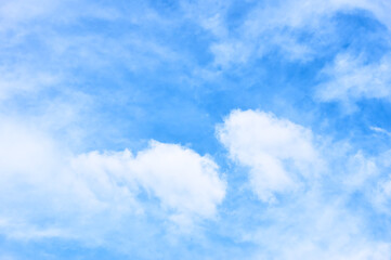 Wall Mural - blue sky with clouds - background