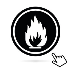 Sticker - Logo flamme.