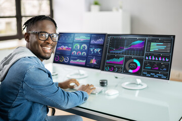 Poster - Analyst Man Looking