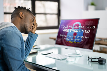 Poster - Ransomware Malware Cyber Attack