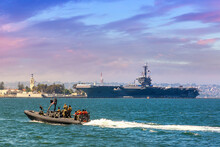 US Naval Base Navy Guard Boat
