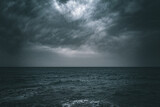Fototapeta Niebo - clouds over sea