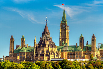 Sticker - Canadian Parliament in Ottawa