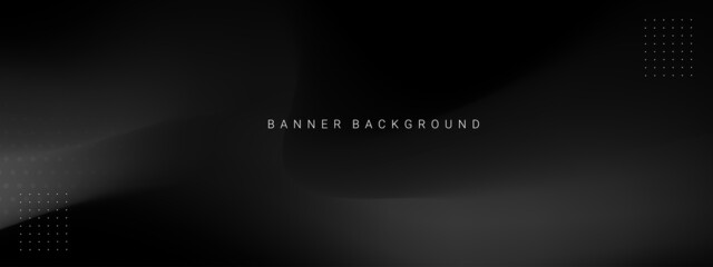 Wall Mural - Dark geometric black abstract background elegent design pattern.