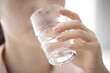© 상은 신 - Close up of woman drinking glass of water