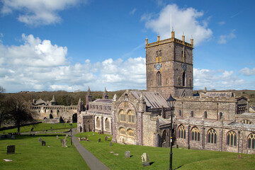 Wall Mural - St David's Cathedral, Pembrokeshire, Wales