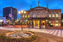 National Theatre Of Costa Rica In San Jose