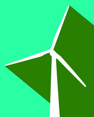 Wall Mural - Green Energy Power Windmill