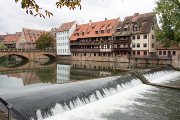 Häuser am Fluss