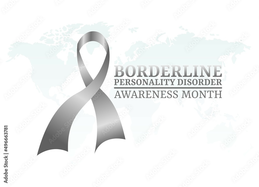vector graphic of Borderline Personality Disorder Awareness Month good ...