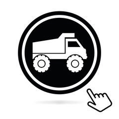 Sticker - Logo camion chantier.