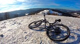 Fototapeta Na sufit - mountains, bicycle, Poland MTB enduro