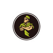 © taufiq - military trainer illustration vector design