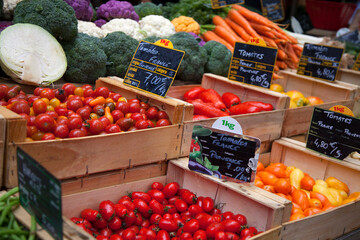 Aix-en-Provence traditional market products France