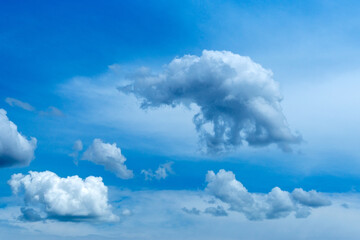 Wall Mural - stormy cloudy sky, dramatic dark blue thunderclouds, overcast cloudiness weather, hurricane skies