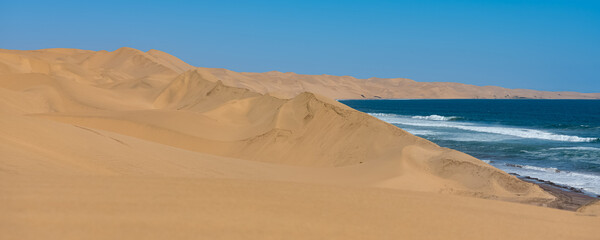 Wall Mural - Namibia, the Namib desert, dunes 
