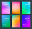 © Виктория Суханова - Modern abstract annual report, flyer design, brochure templates set.