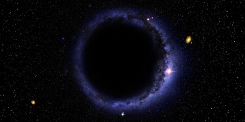 Wall Mural - little planet milkyway