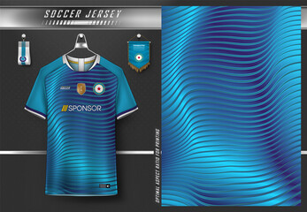 Soccer jersey design for sublimation 
