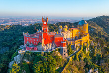 National Palace Of Pena Near Sintra, Portugal