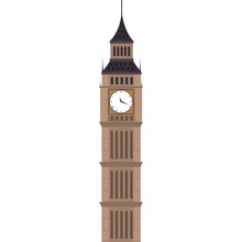 Big Ben London Landmark Icon