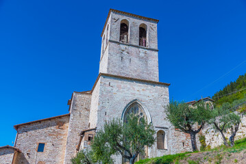 Cathedral of Santi Mariano e Giacomo in Italian town Gubbio