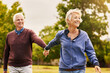 © Anne B/peopleimages.com - Love keeps a marriage alive. Shot of a happy senior couple going for a walk in the park.
