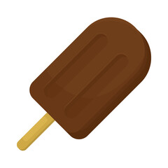 Canvas Print - chocolate ice lolly