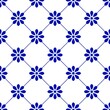 Cut blue pattern vector