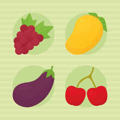 Poster - fruits and vegetables