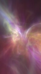 Wall Mural - deep atmosphere ethereal heavenly cloudscape background loop