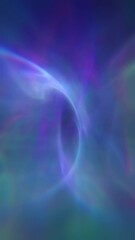 Wall Mural - deep blue aberration atmosphere ethereal heaven background loop