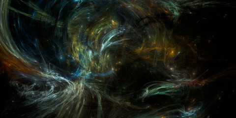 Wall Mural - banner star field background . starry outer space background texture . colorful starry night sky out
