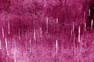 Wall Mural - Grungy rusty metal surface as background in pink tone.