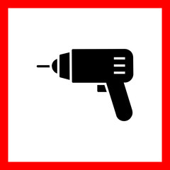 Wall Mural - Drill Icon