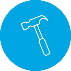 Wall Mural - Hammer Icon