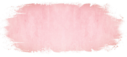 Poster - Bright pink pastel abstract watercolor splash brushes texture illustration art paper - Creative Aquarelle painted, isolated on white background, canvas for design, hand drawing.